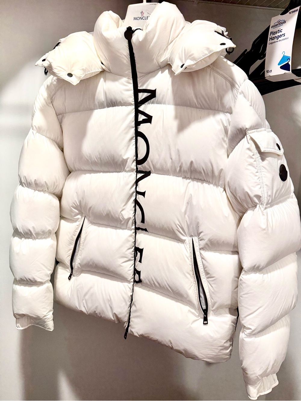Moncler Men’s White Puffer Jacket